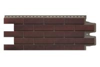 Фасадная панель GL Клинкерный кирпич Design Plus (Кофе с темно-бежевым швом)