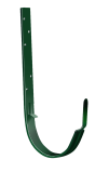 Кронштейн желоба ПВХ Grand Line Стандарт, металлический зеленый