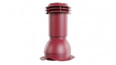 Выход вентиляции канализации Viotto для металлочерепицы красное вино (RAL 3005)