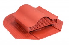 Кровельный вентиль Huopa-KTV для мягкого кровельного материала красный