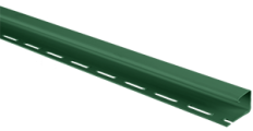 Планка "J - trim" Зеленая Т-15 - 3,00м