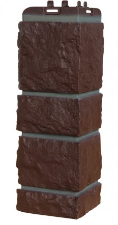 Угол Grand Line Камелот Премиум шоколадный/Design шоколадный (шов RAL 7006)