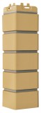 Угол Grand Line клинкерный кирпич Премиум горчичный/Design песочный (шов RAL 7006)